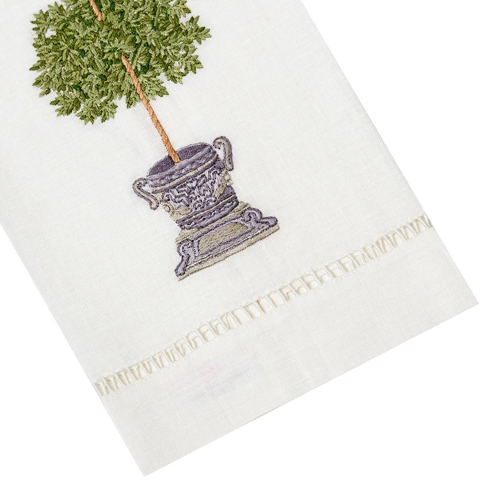 Baker Tatum Embroidered Boxwood Tip Towel